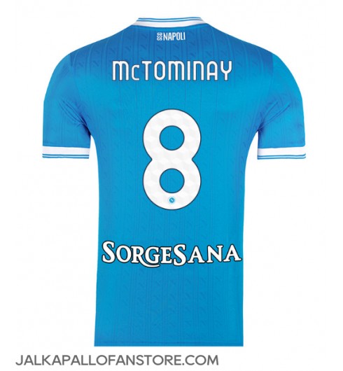 SSC Napoli Scott McTominay #8 Kotipaita 2025-26 Lyhythihainen SSC Napoli Scott McTominay #8 Kotipaita 2025-26 Lyhythihainen